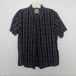 Mens Button Down Casual Tee